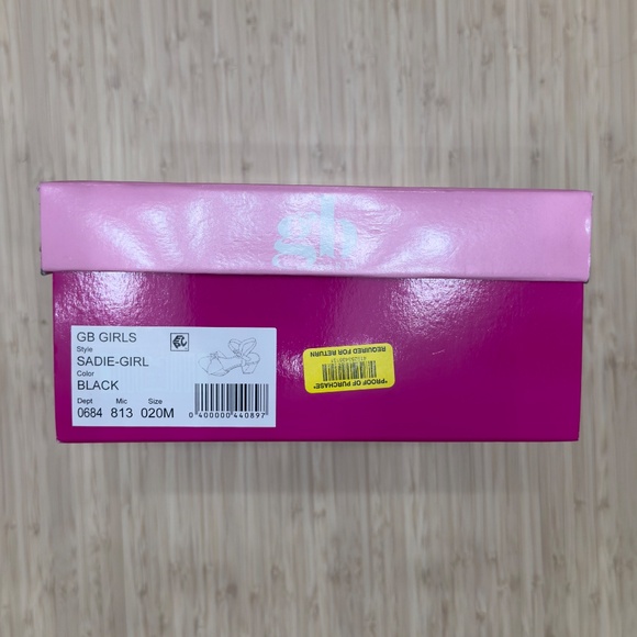 Girls' Sadie-Girl Satin Half Bow Platform Dress Sandals - size 2 Youth - Picture 9 of 10